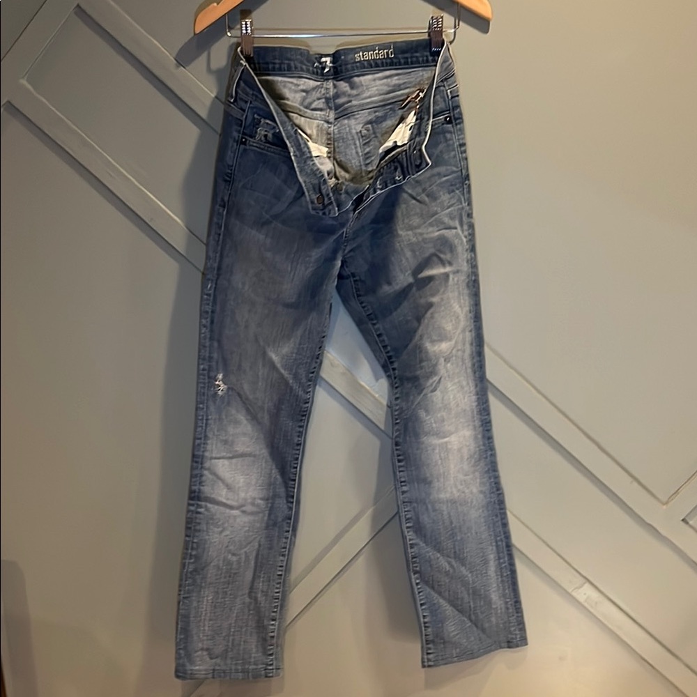 7 For All Mankind Light Blue Jeans